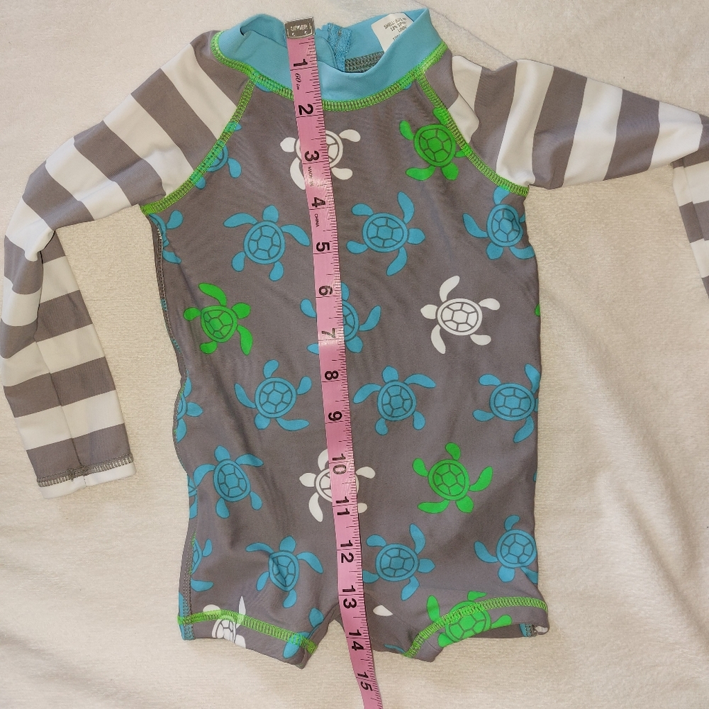 Wave Zone One-Piece 12-Month Rashguard 🐢 - Picture 7 of 10